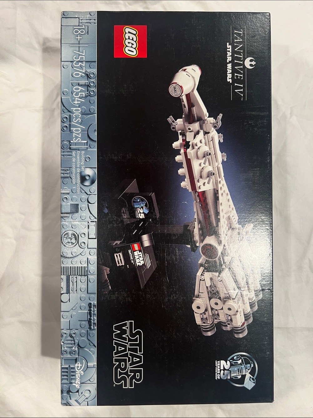 LEGO 75376 Star Wars Tantive IV Set - White, Gray, Black